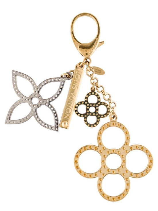 Louis Vuitton Accessories - ✨🛍️ Louis Vuitton Gold & Silver Tapage Bag Charm Key Ring